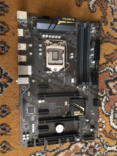 Лот: 13350913. Фото: 1. Материнская плата Gigabyte GA-Z270P-D3... Материнские платы