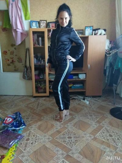 Лот: 10123885. Фото: 1. Спортивный костюм. Черный.р 42. Костюмы