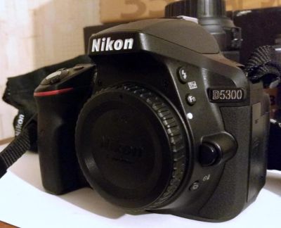 Лот: 6555930. Фото: 1. Nikon D5300 Body. Цифровые зеркальные