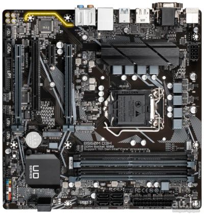 Лот: 18236364. Фото: 1. Gigabyte B560M D3H B560M D3H. Материнские платы