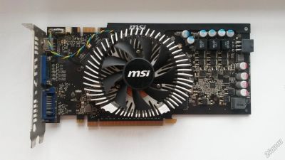 Лот: 5664218. Фото: 1. Видеокарта MSI GeForce GTS 250... Видеокарты