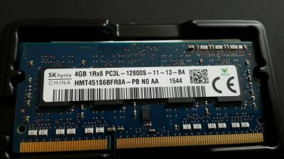 Лот: 7657587. Фото: 1. Sodimm DDR3L 4GB 1600MHz PC12800. Оперативная память