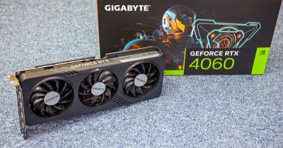 Лот: 24373292. Фото: 1. Видеокарта RTX 4060 Gygabyte gaming... Видеокарты