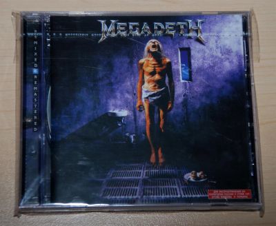 Лот: 3705547. Фото: 1. Megadeth CD (лицензия). Аудиозаписи