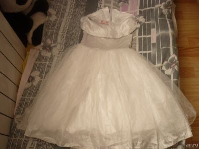 Лот: 15031570. Фото: 1. платье белое для девочки 5-7лет. Платья, сарафаны