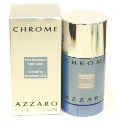 Лот: 11146101. Фото: 1. Azzaro men Chrome Дезодорант-стик... Мужская парфюмерия