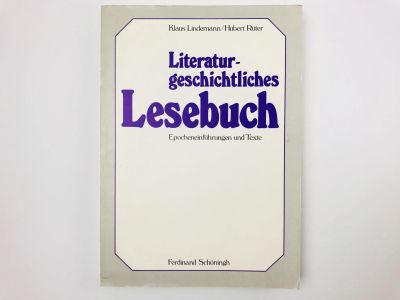 Лот: 23277655. Фото: 1. Literaturgeschichtliches Lesebuch... Другое (литература, книги)