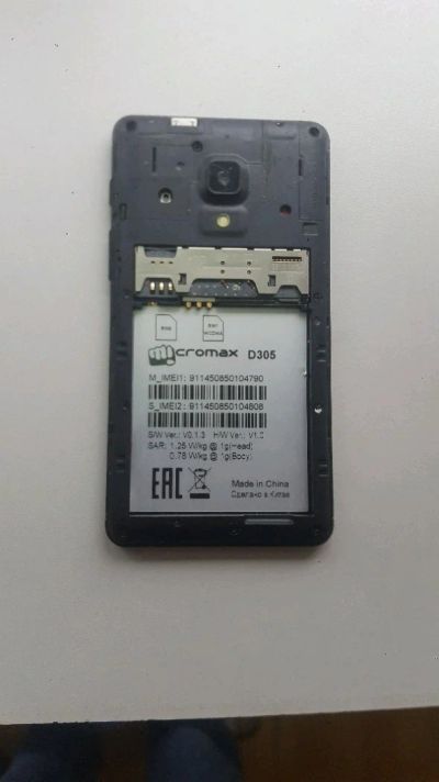 Лот: 11533955. Фото: 1. Micromax d305 без акб. Смартфоны