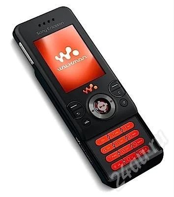 Лот: 231413. Фото: 1. SonyEricsson W580i Black. Кнопочные мобильные телефоны