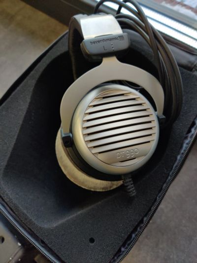 Лот: 25040367. Фото: 1. Beyerdynamic dt990 250 ohm + smsl... Наушники, гарнитуры