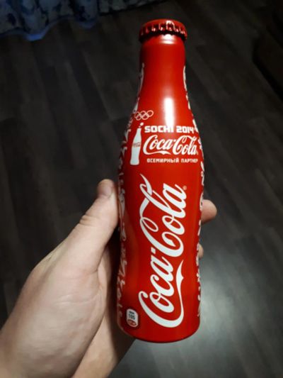 Лот: 10524593. Фото: 1. Coca Cola в эксклюзивной аллюминиевой... Остальная сувенирная продукция