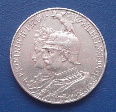 Лот: 6556101. Фото: 1. 5 марок 1901 года. Германская... Германия и Австрия