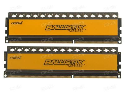 Лот: 17126443. Фото: 1. 8Gb (2x4Gb) DDR3 Crucial Ballistix... Оперативная память