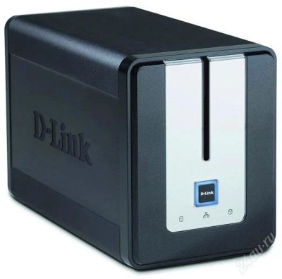Лот: 2180649. Фото: 1. D-LINK DNS-323 Сетевое хранилище... СХД