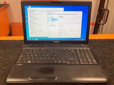 Лот: 24422780. Фото: 1. Б\У ноутбук Toshiba Satellite... Ноутбуки