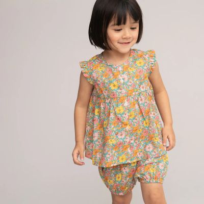 Лот: 24242200. Фото: 1. Комплект из блузки и шаровар LaRedoute. Костюмы, пиджаки, комбинезоны