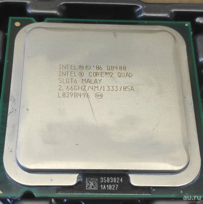 Лот: 16348820. Фото: 1. Процессор Core 2 Quad Q8400 (4х2... Процессоры