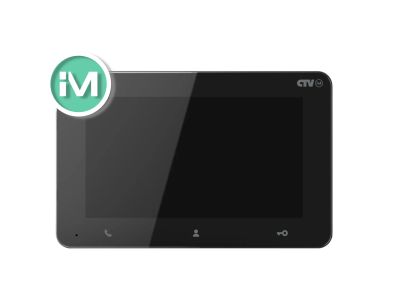 Лот: 19993720. Фото: 1. Монитор видеодомофона CTV-IM700... Домофонные системы