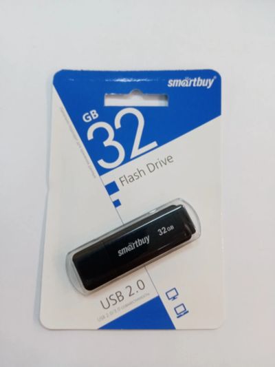 Лот: 17697518. Фото: 1. Флешка USB 2.0 32GB Smartbuy LM05... USB-флеш карты