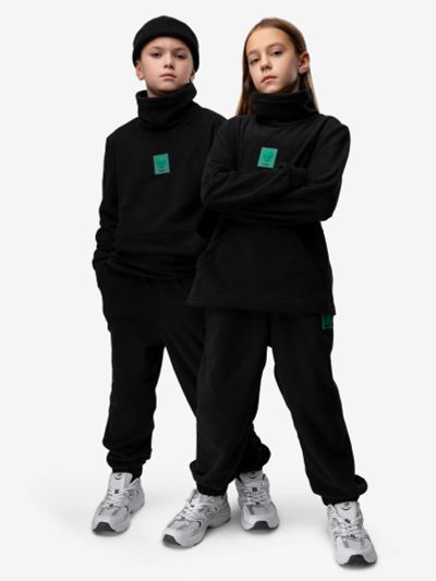 Лот: 23275656. Фото: 1. Костюм флисовый bodo, Черный. Спортивные костюмы