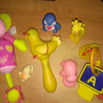 Лот: 11668937. Фото: 1. Отдам игрушки для малышки. Для младенцев