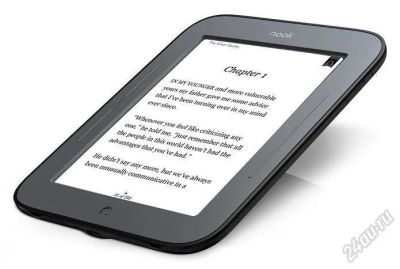 Лот: 1867977. Фото: 1. Электронная читалка the nook simple... Электронные книги