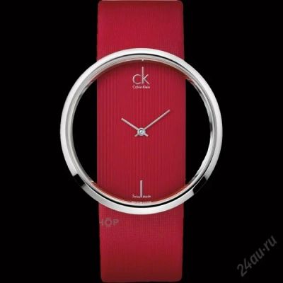 Лот: 5643217. Фото: 1. Женские часы Calvin Klein (красные... Другие наручные часы