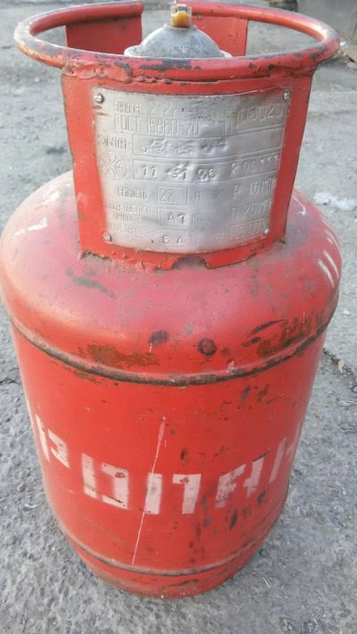 Лот: 7234820. Фото: 1. Газовый баллон на 25 литров рабочий... Другое (хозтовары)