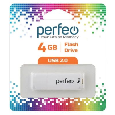 Лот: 24948787. Фото: 1. Флеш-накопитель USB2.0 4Gb Perfeo... USB-флеш карты
