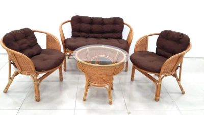 Лот: 15673275. Фото: 1. Комплект кофейный Багама New Wicker. Мебель для сада, дачи