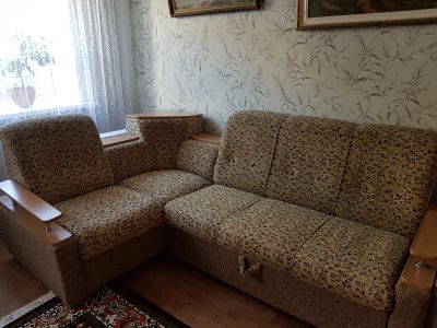 Лот: 11864275. Фото: 1. Диван угловой (универсальный... Диваны