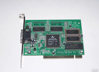 Лот: 13247906. Фото: 1. PCI 2Mb Alliance Semiconductor... Видеокарты
