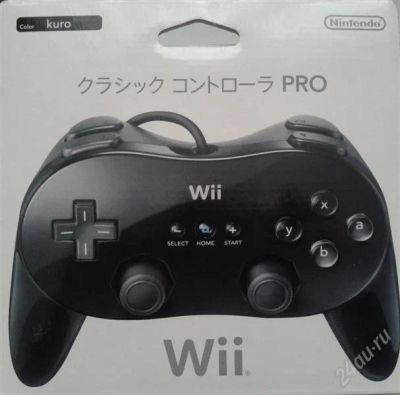 Лот: 2509436. Фото: 1. Nintendo WII джойстик чёрный новый. Аксессуары для игровых приставок, консолей, геймпады