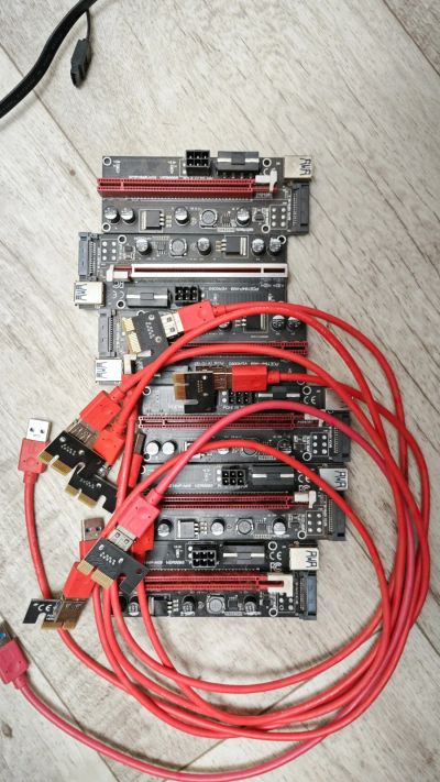 Лот: 24581112. Фото: 1. Райзеры для видеокарт PCI-E VER... Шлейфы, кабели, переходники