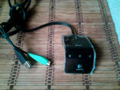 Лот: 7223979. Фото: 1. Logitech C-BT44 PS/2 USB Wireless... Клавиатуры и мыши