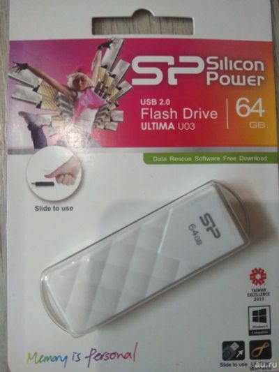Лот: 13439102. Фото: 1. Флешка USB Silicon Power Ultima... USB-флеш карты