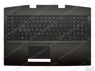 Лот: 17811825. Фото: 1. Топ-панель HP Omen 17-cb черная... Клавиатуры для ноутбуков