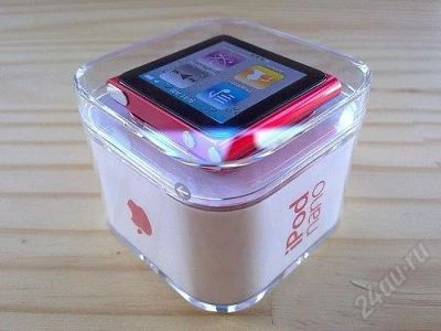 Лот: 774901. Фото: 1. Apple iPod nano 6th Generation... Плееры