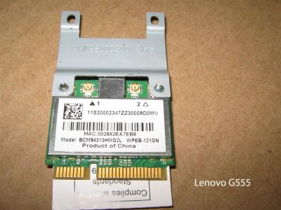 Лот: 4574396. Фото: 1. Плата WiFi от ноутбука Lenovo... WiFi, Bluetooth адаптеры