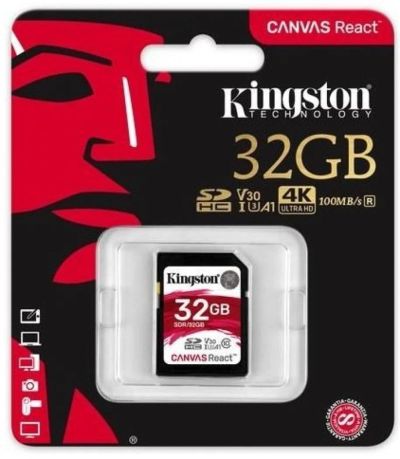 Лот: 11316633. Фото: 1. Карта памяти SD XC 64 GB Kingston... Карты памяти