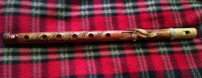 Лот: 5532117. Фото: 1. Перуанская флейта ручной работы. Духовые
