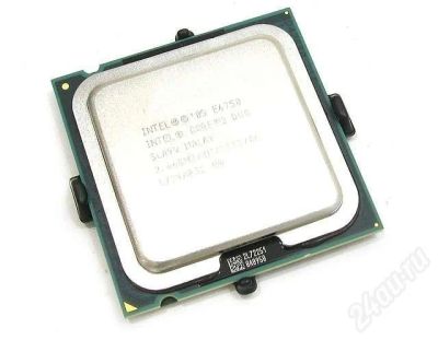 Лот: 669338. Фото: 1. Intel Core 2 Duo E6750 2.66/4m... Процессоры