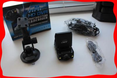 Лот: 3867549. Фото: 1. Видеорегистратор AMP HD DVR-5000. Видеорегистраторы,  радар-детекторы, системы парковки