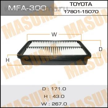 Лот: 7016228. Фото: 1. Фильтр воздушный A-177 Masuma... Расходные материалы