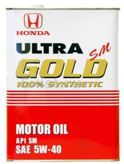 Лот: 11908917. Фото: 1. Honda 5w40 Gold SM. Масла, жидкости