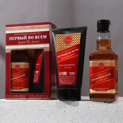 Лот: 19661734. Фото: 1. Новогодний набор гель для бритья... Уход за телом