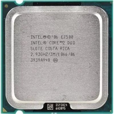Лот: 17556702. Фото: 1. Процессор intel core 2 duo e7500. Процессоры