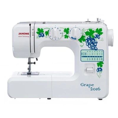Лот: 24468929. Фото: 1. Швейная машина Janome Grape 2016. Швейная, вязальная