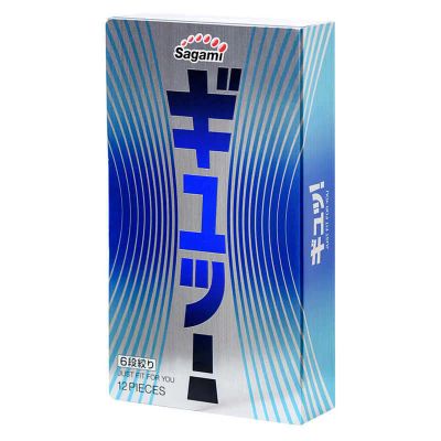 Лот: 24255559. Фото: 1. Презервативы Sagami 6 FIT V рельефные... Презервативы