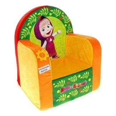 Лот: 6897377. Фото: 1. Мягкая игрушка "Кресло Маша и... Детские диваны